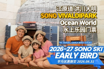 洪川大明 SONO VIVALDIPARK Ocean World水上乐园 门票