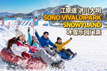 洪川大明维尔瓦第度假村 冰雪乐园 Snowyland 门票