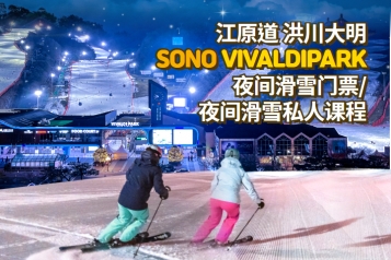 洪川大明 SONO VIVALDIPARK 夜间滑雪门票/夜间滑雪私人课程